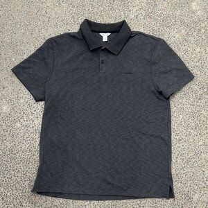 Calvin Klein Black Polo Shirt Relaxed Fit